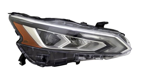 NISSAN ALTIMA 2019-2025 — LED HEADLIGHT RH; 19-20 SV AND 2.5L SR; FITS ALL 21-22 CAPA
