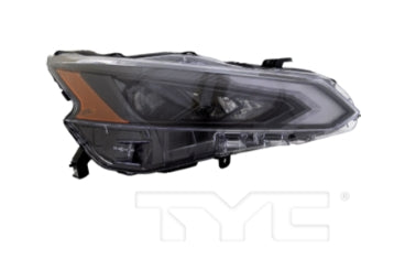 NISSAN ALTIMA 2019-2025 — LED HEADLIGHT RH; BLCAK; 2023-2025