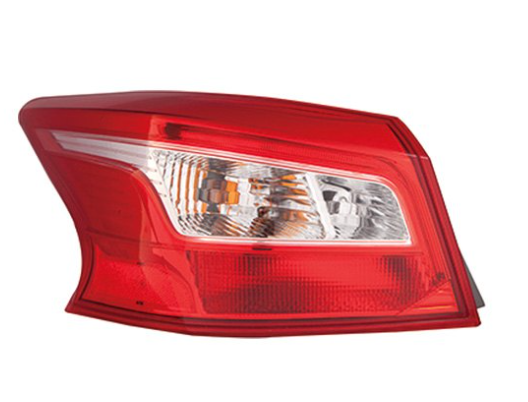 NISSAN SENTRA 2016-2019 — OUTER TAIL LIGHT LH; SENTRA 2016-2019 CAPA