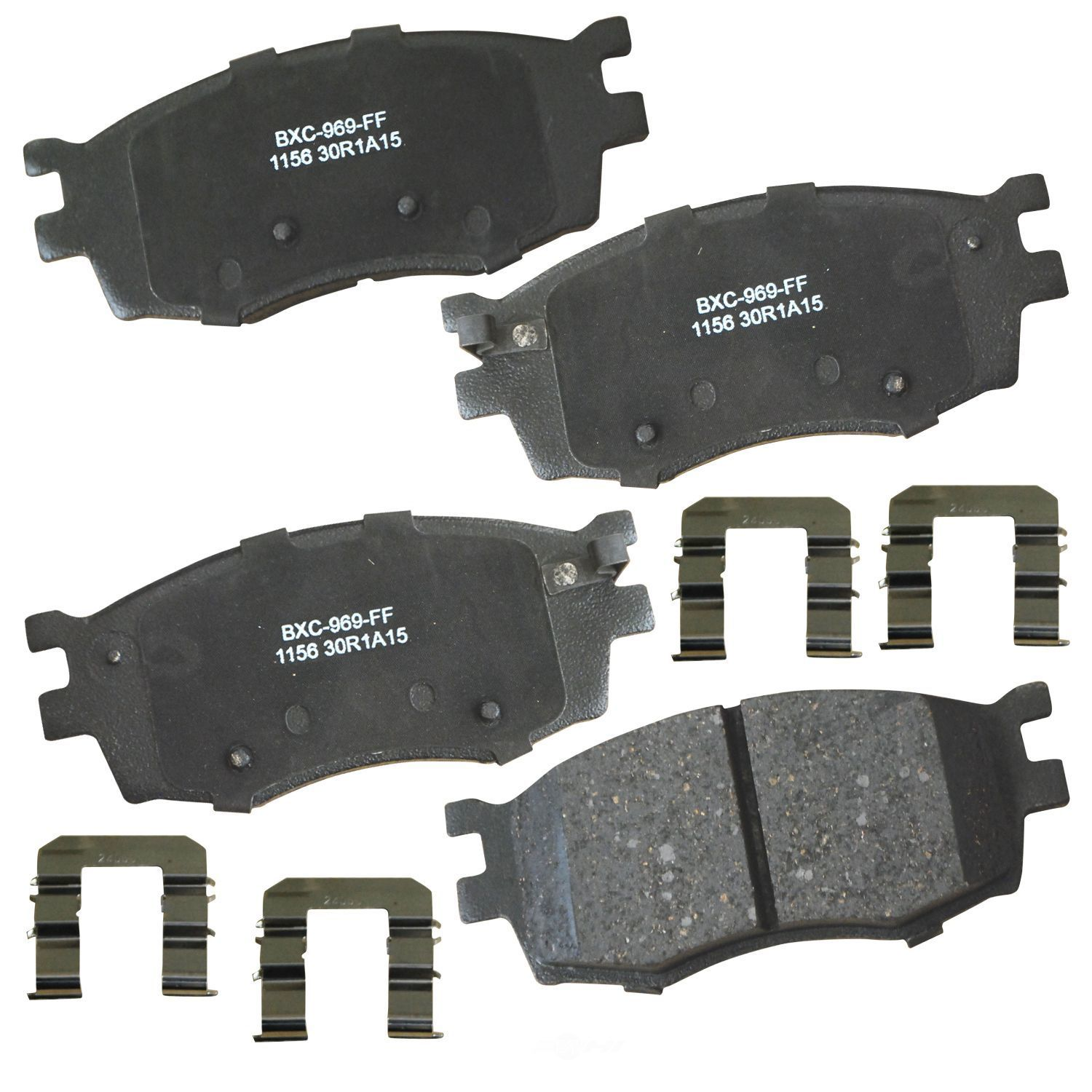 SBC1156 front ceramic brake pads sbc1156 1