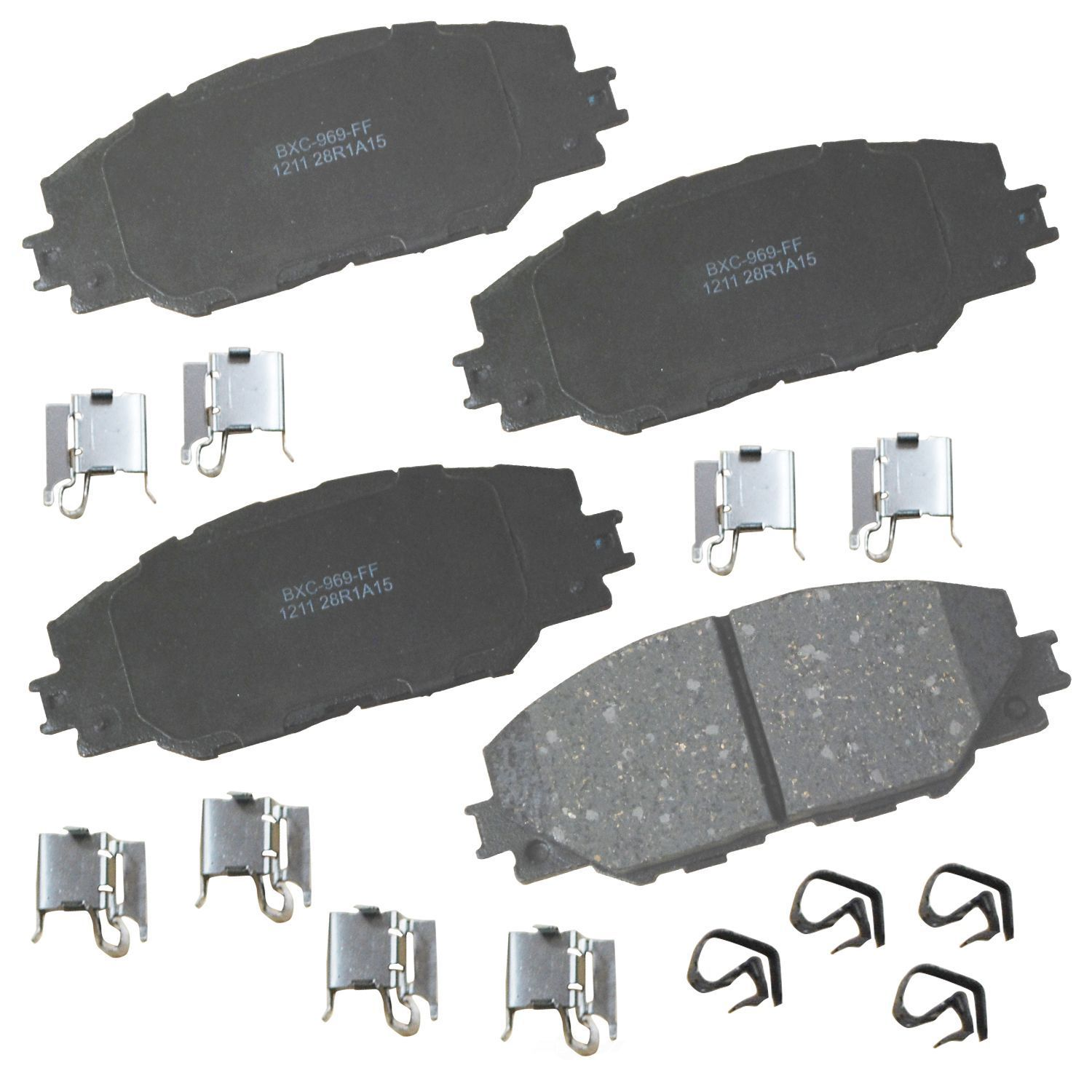 SBC1211 front ceramic brake pads sbc1211 1