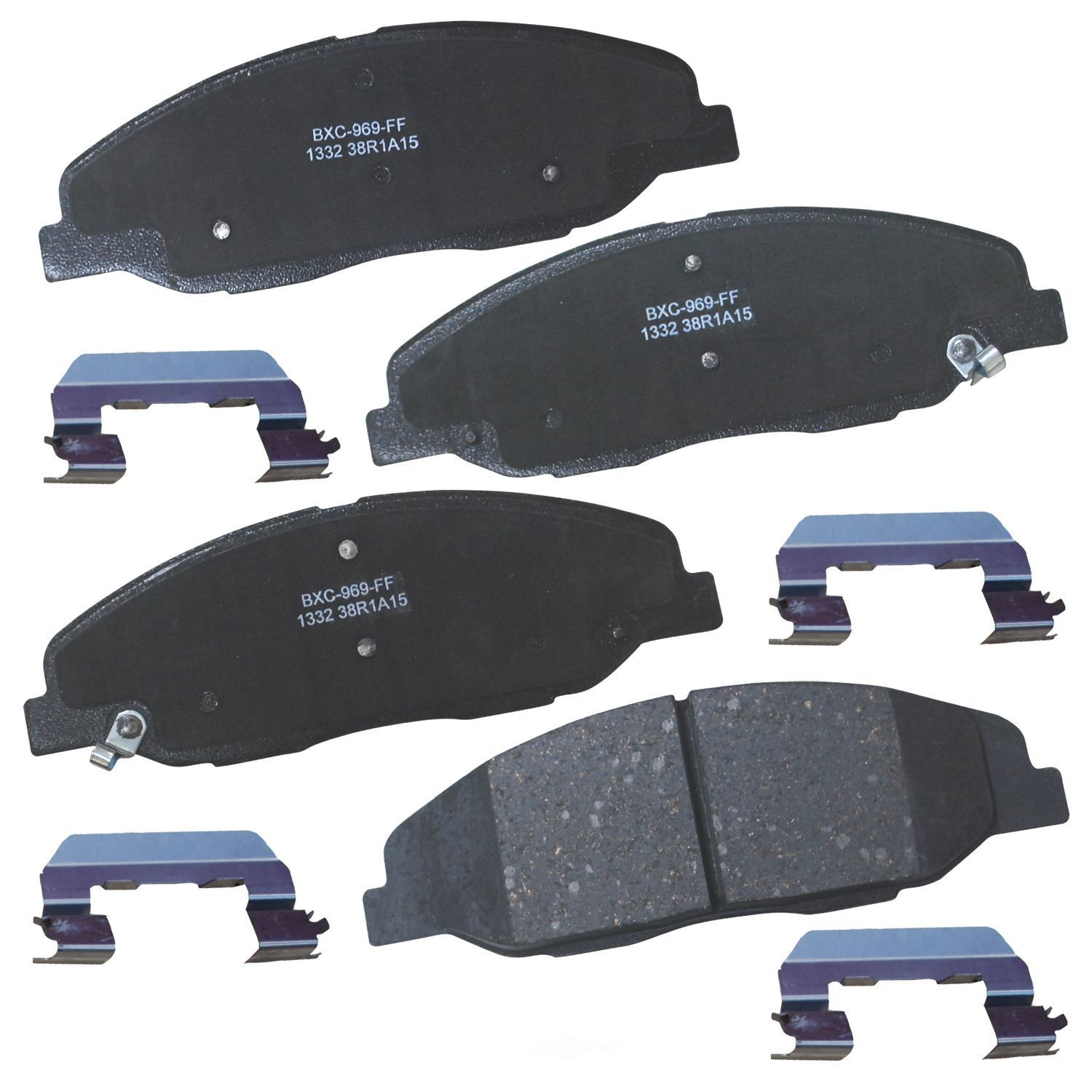 SBC1332 front ceramic brake pads sbc1332 1