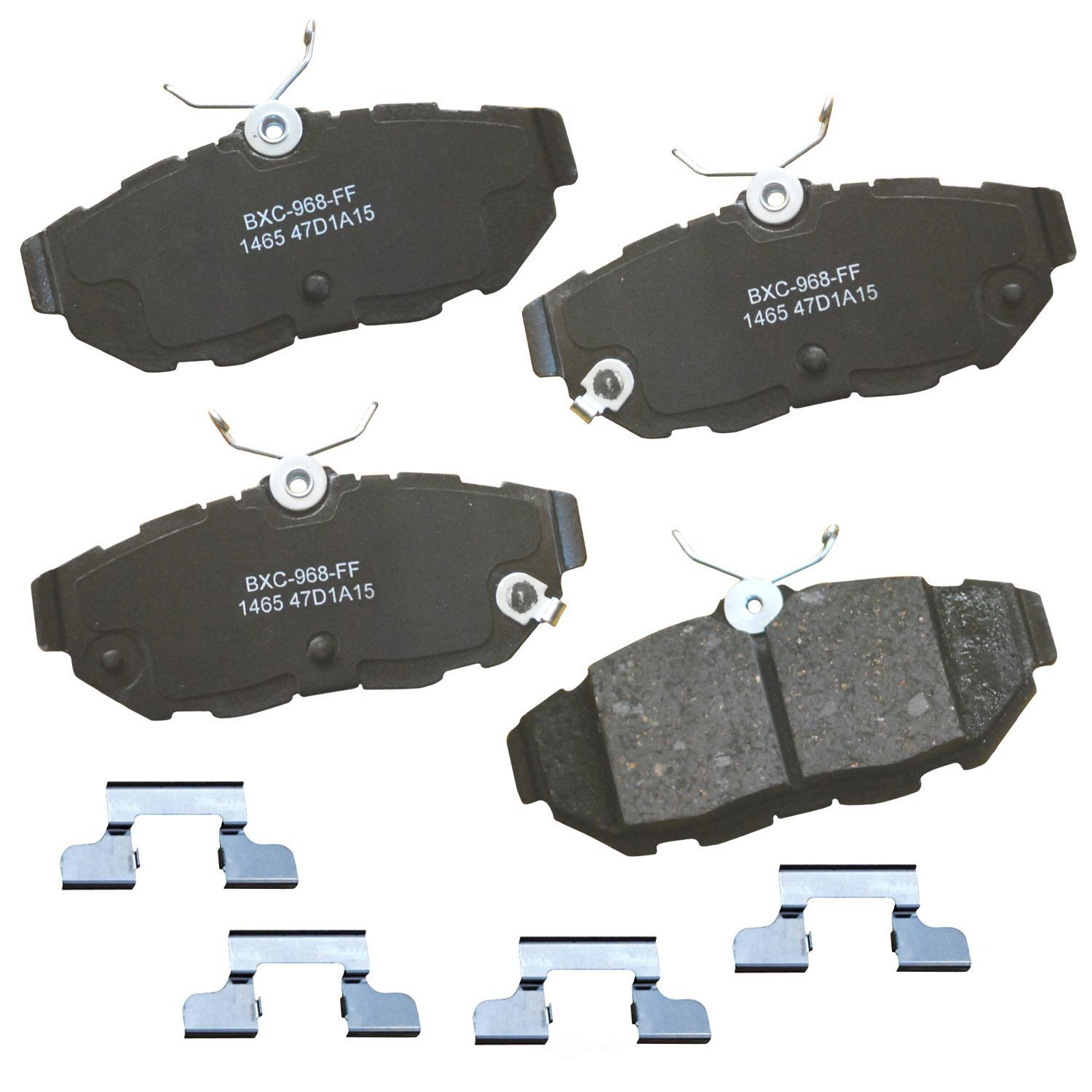 SBC1465 avanti ford rear ceramic brake pads sbc1465 2005 2014 1