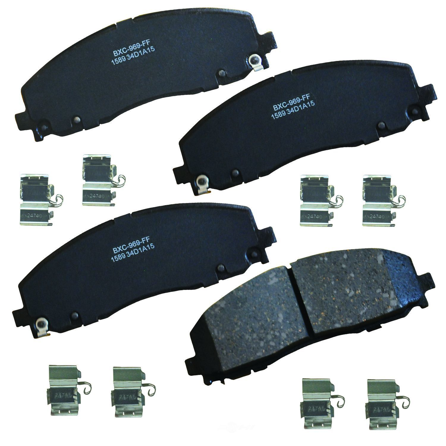 SBC1589 chrysler dodge jeep ram volkswagen front ceramic brake pads sbc1589 2012 2026 1