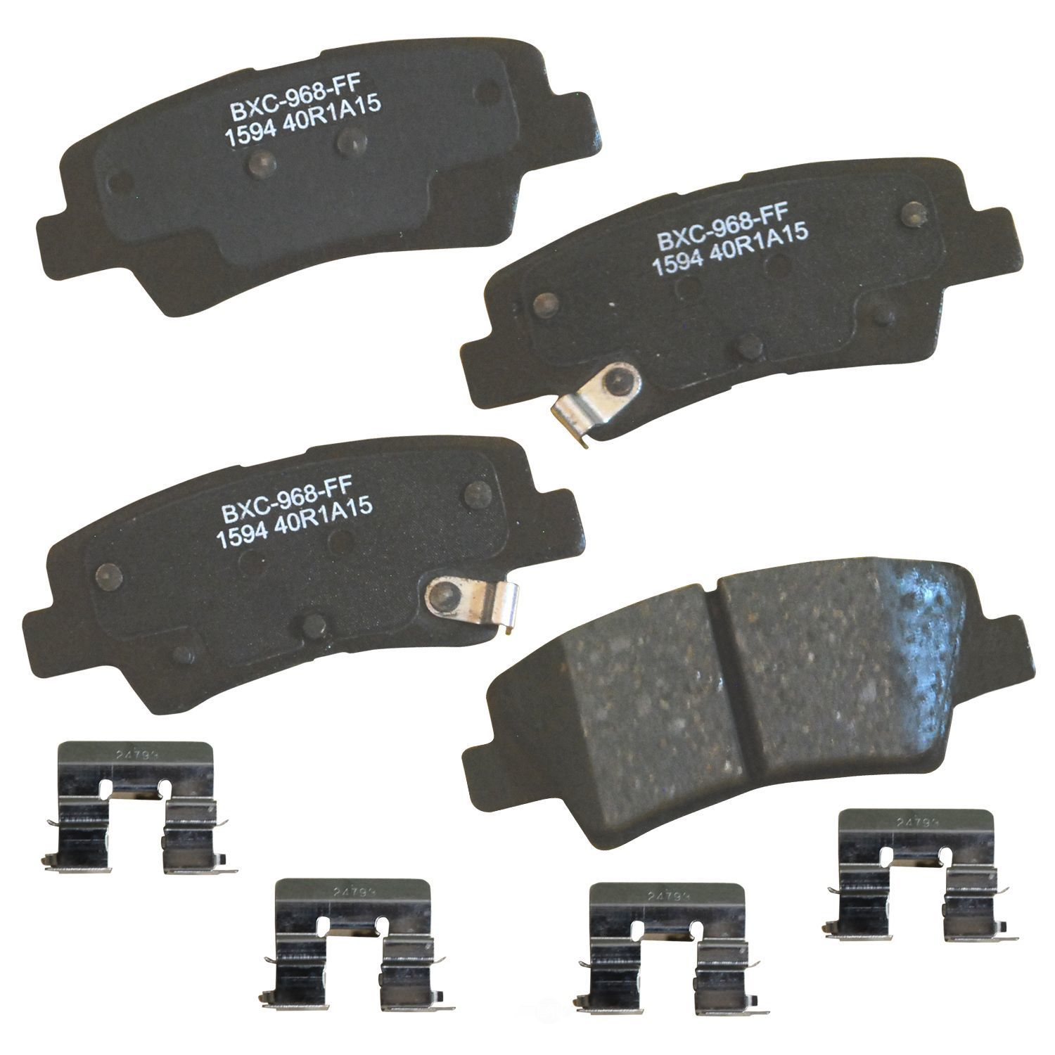 SBC1594 hyundai kia rear ceramic brake pads sbc1594 2012 2017 1