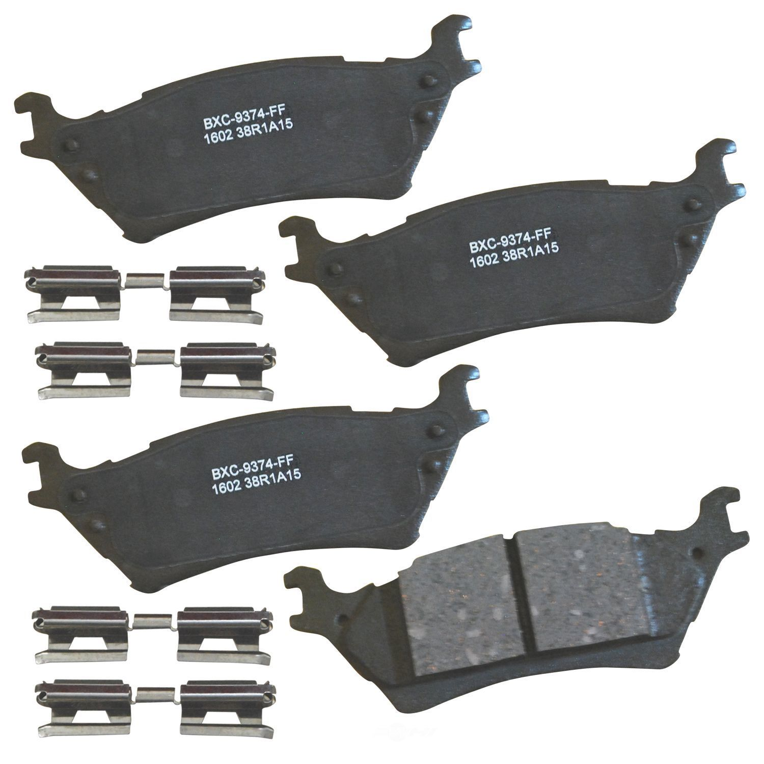 SBC1602 ford lincoln rear ceramic brake pads sbc1602 2012 2020 1
