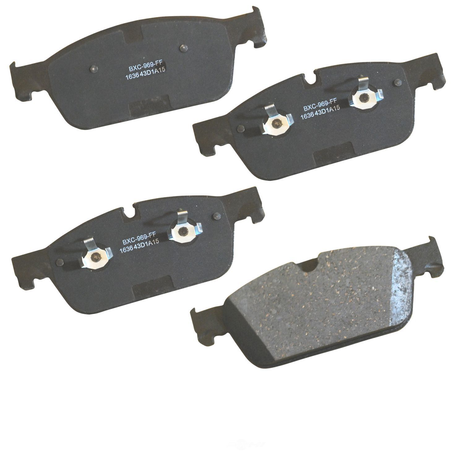 SBC1636 mercedes benz front ceramic brake pads sbc1636 2012 2020 1