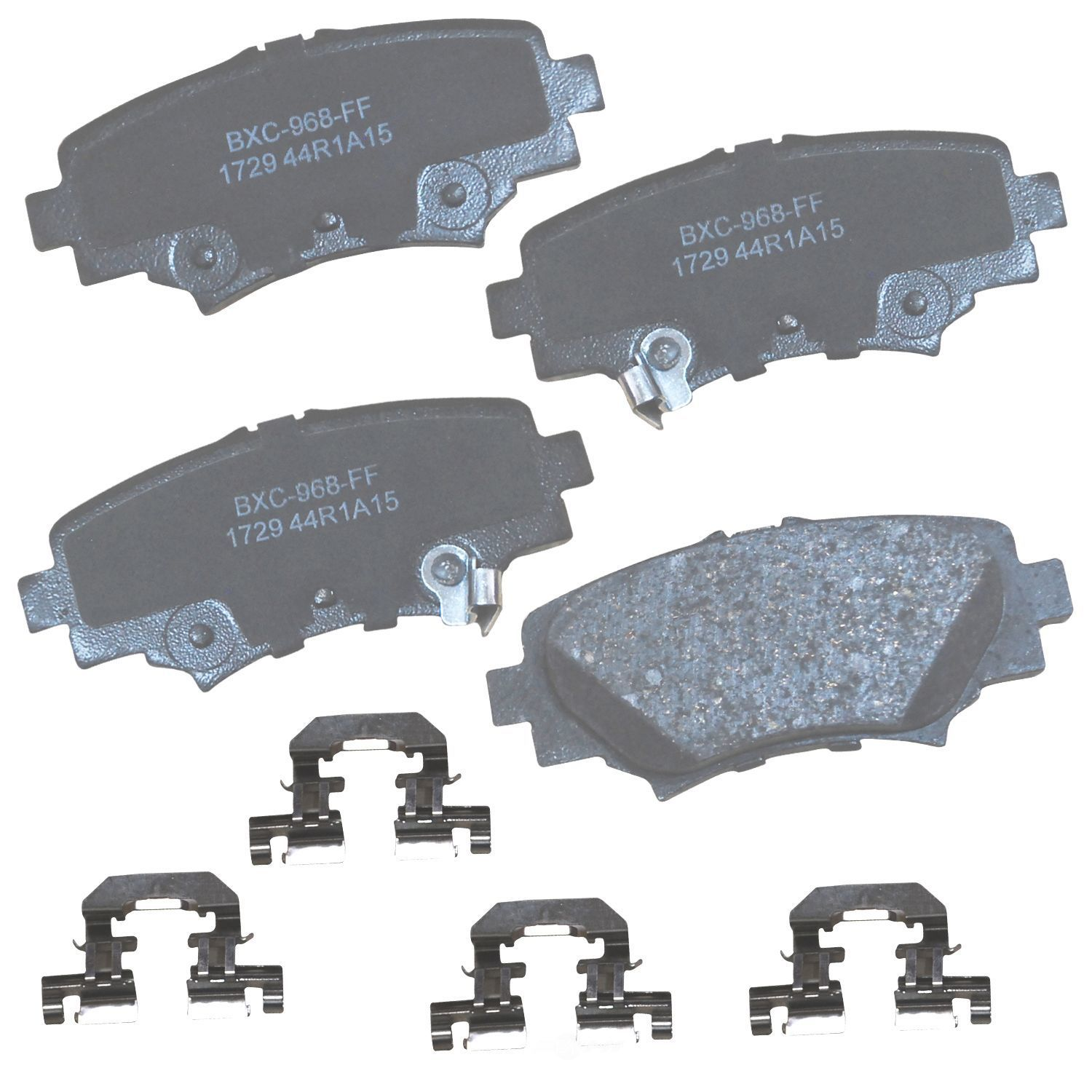 SBC1729 mazda rear ceramic brake pads sbc1729 2014 2016 1