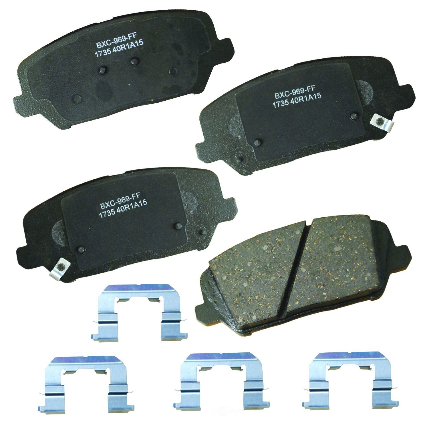 SBC1735 hyundai kia front ceramic brake pads sbc1735 2014 2018 1