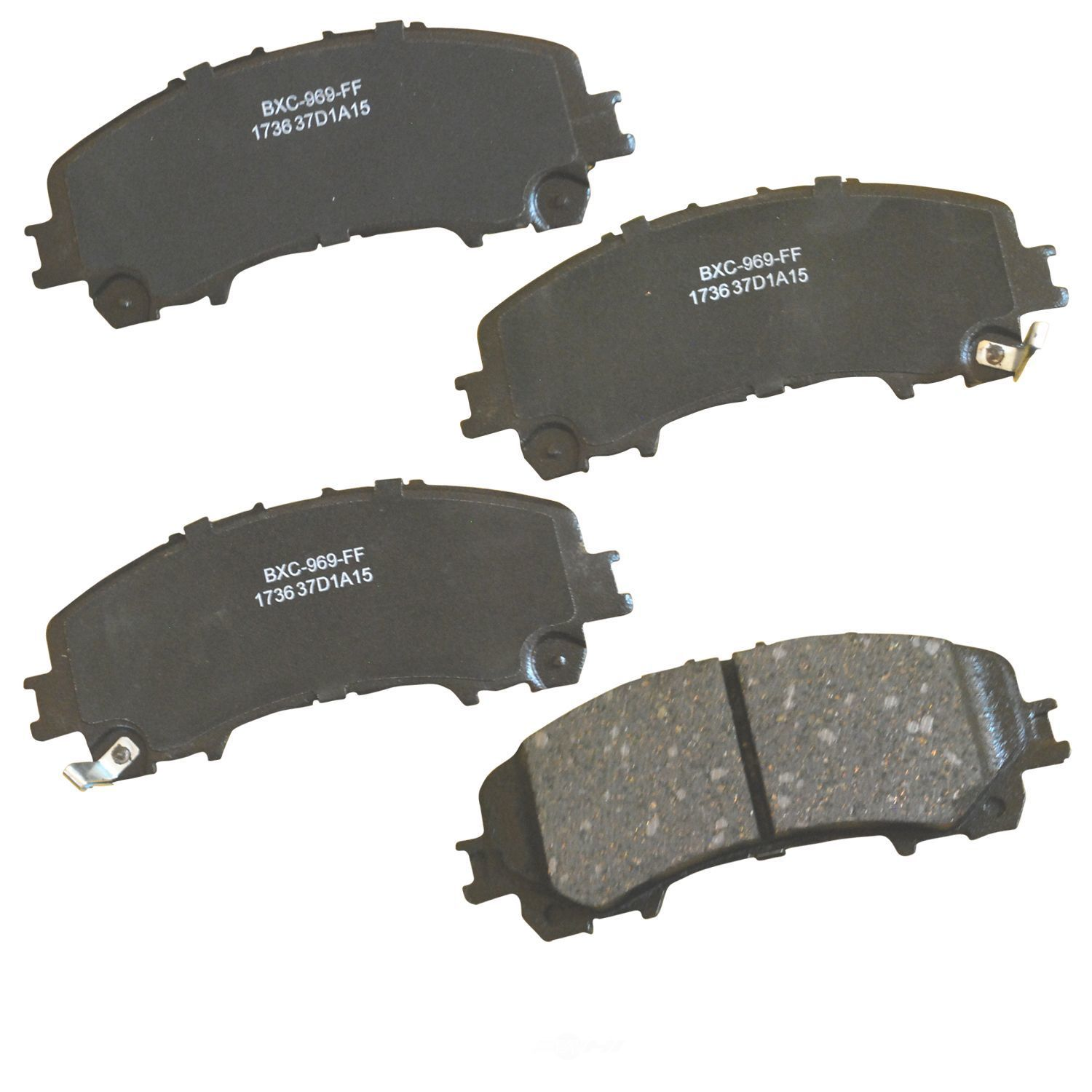 SBC1736 infiniti nissan front ceramic brake pads sbc1736 2014 2025 1