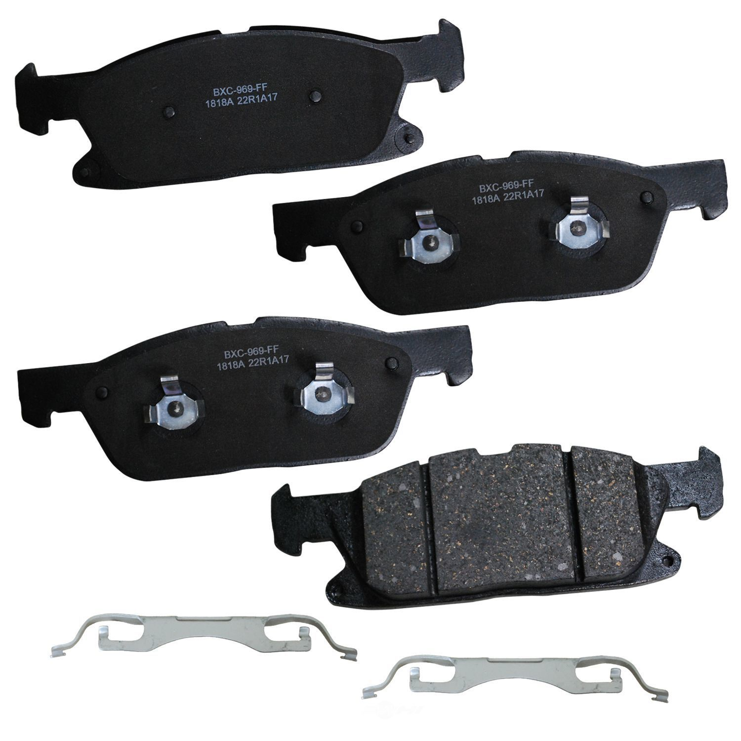 SBC1818A ford lincoln front ceramic brake pads sbc1818a 2017 2020 1