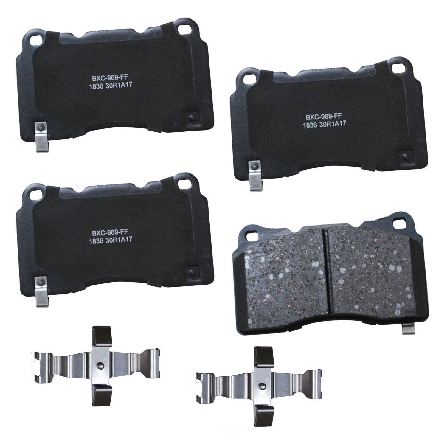 SBC1836 acura buick cadillac chevrolet honda hyundai front ceramic brake pads sbc1836 20 1