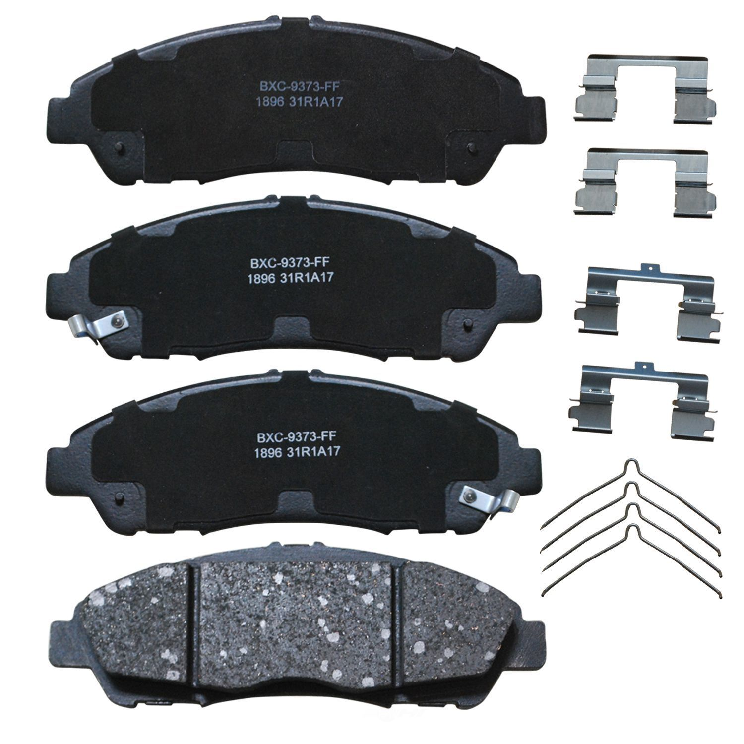 SBC1896 buick cadillac chevrolet gmc front ceramic brake pads sbc1896 2017 2020 1