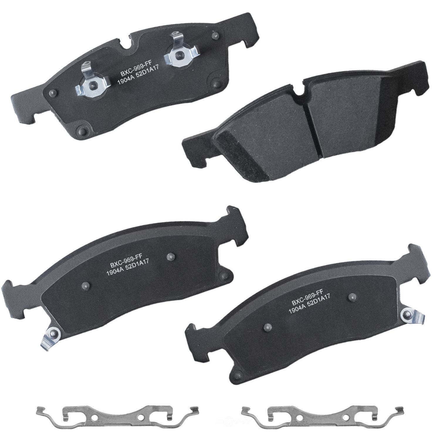 SBC1904A dodge jeep front ceramic brake pads sbc1904a 2013 2021 1