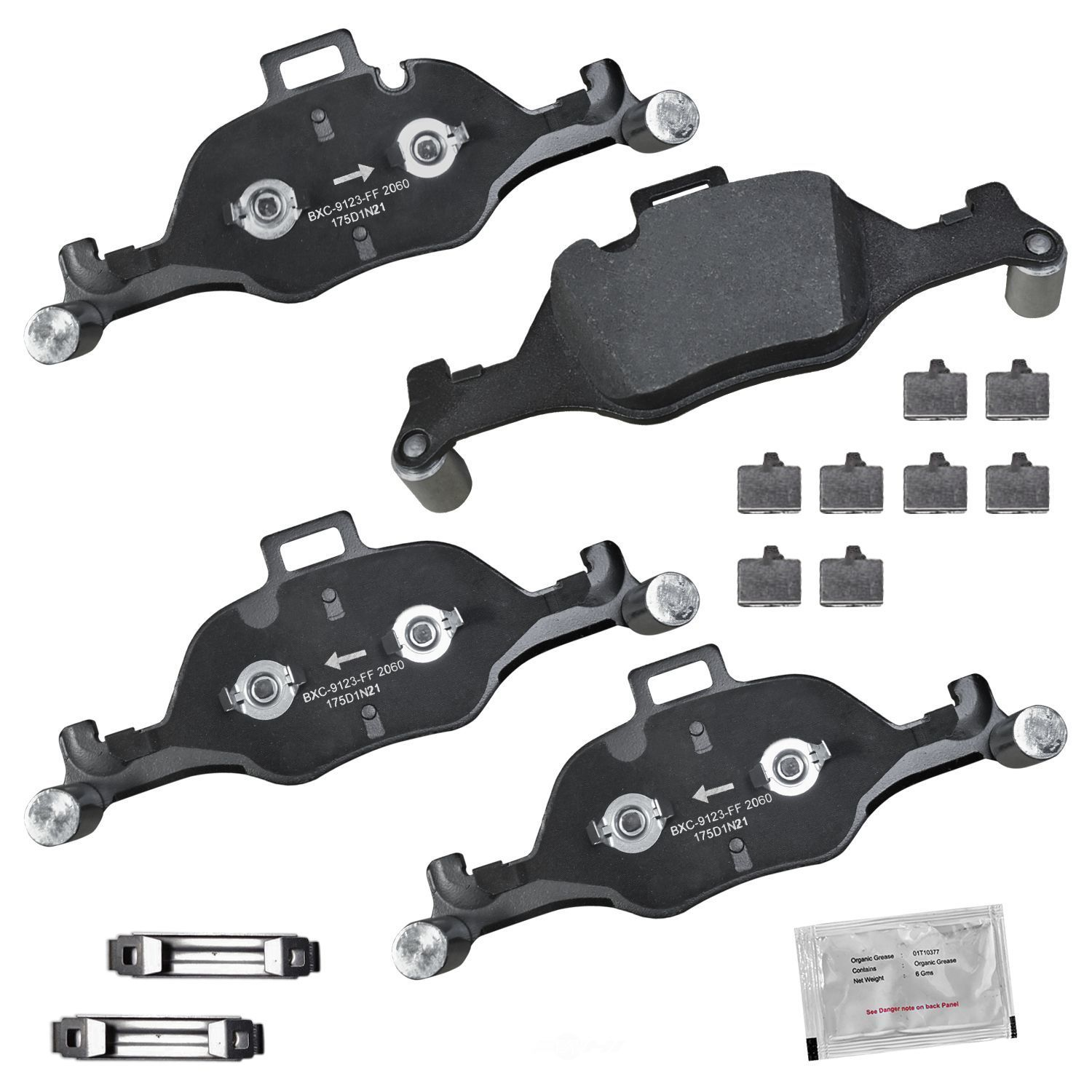 SBC2060 bmw front ceramic brake pads sbc2060 2017 2026 1