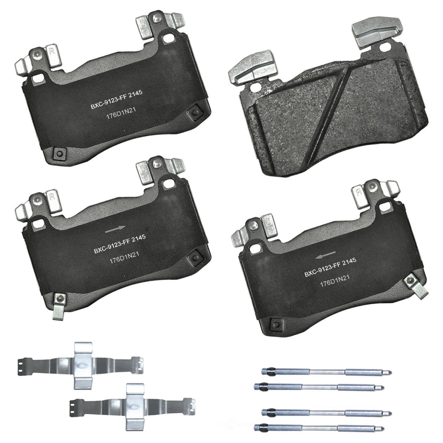 SBC2145 genesis kia front ceramic brake pads sbc2145 2018 2026 1