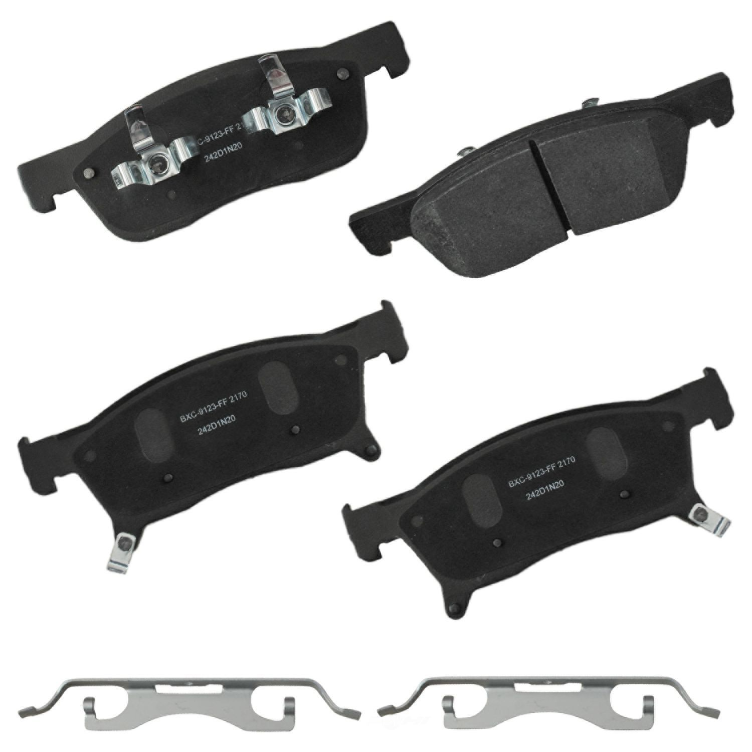 SBC2170 subaru front ceramic brake pads sbc2170 2019 2024 1