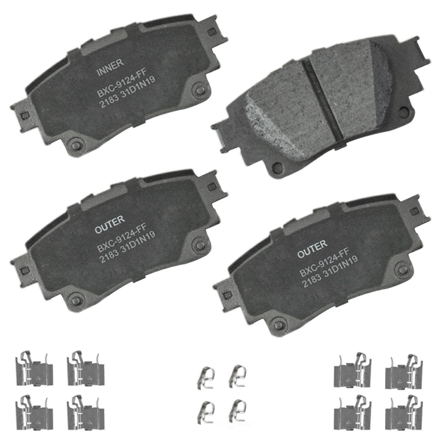SBC2183 lexus toyota rear ceramic brake pads sbc2183 2019 2026 1