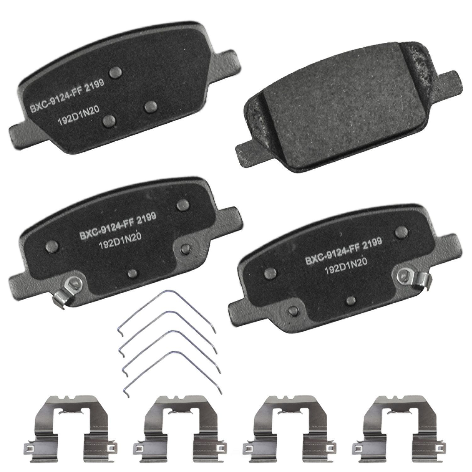 SBC2199 hyundai kia rear ceramic brake pads sbc2199 2019 2025 1