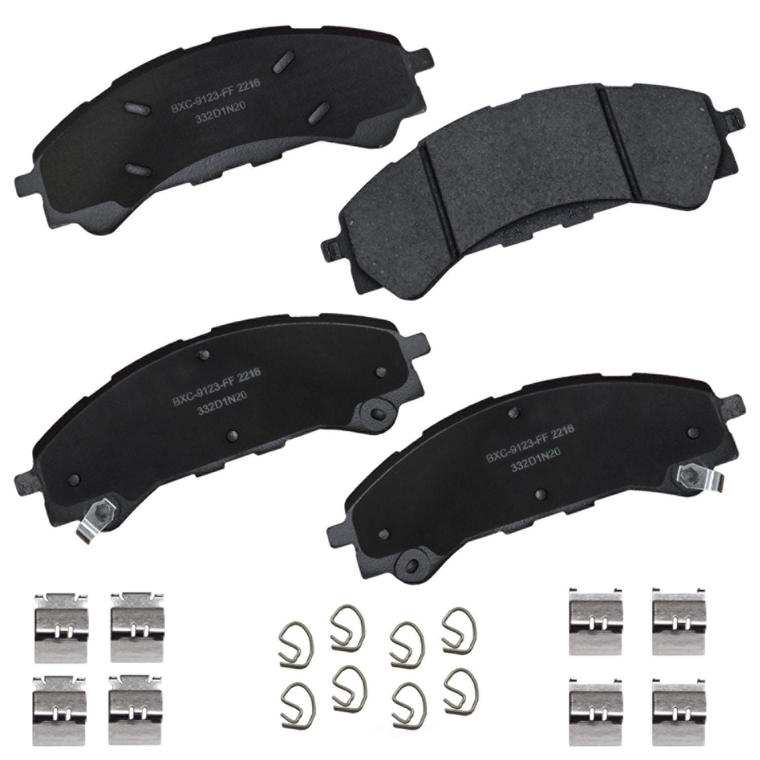 SBC2216 ford front ceramic brake pads sbc2216 2019 2026 1