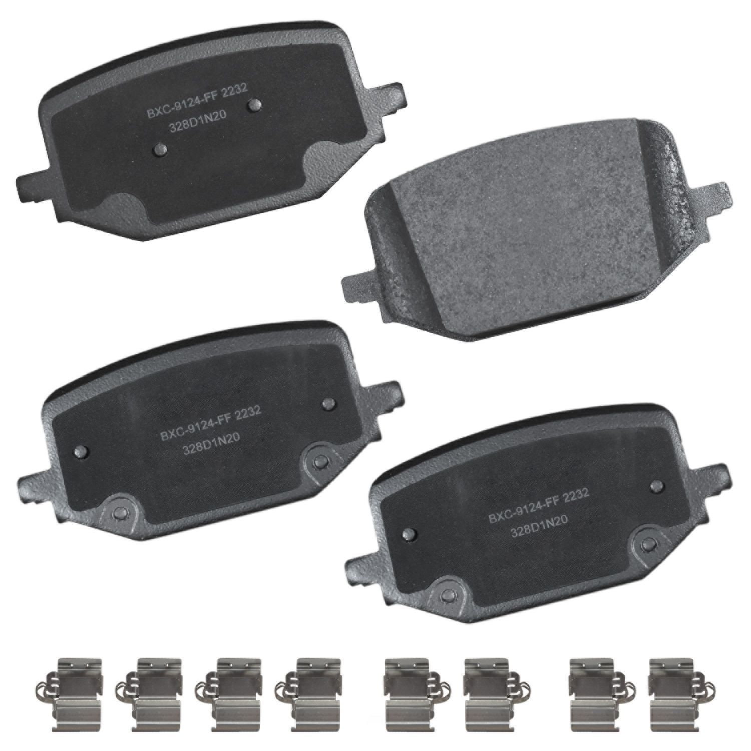 SBC2232 ford rear ceramic brake pads sbc2232 2020 2026 1