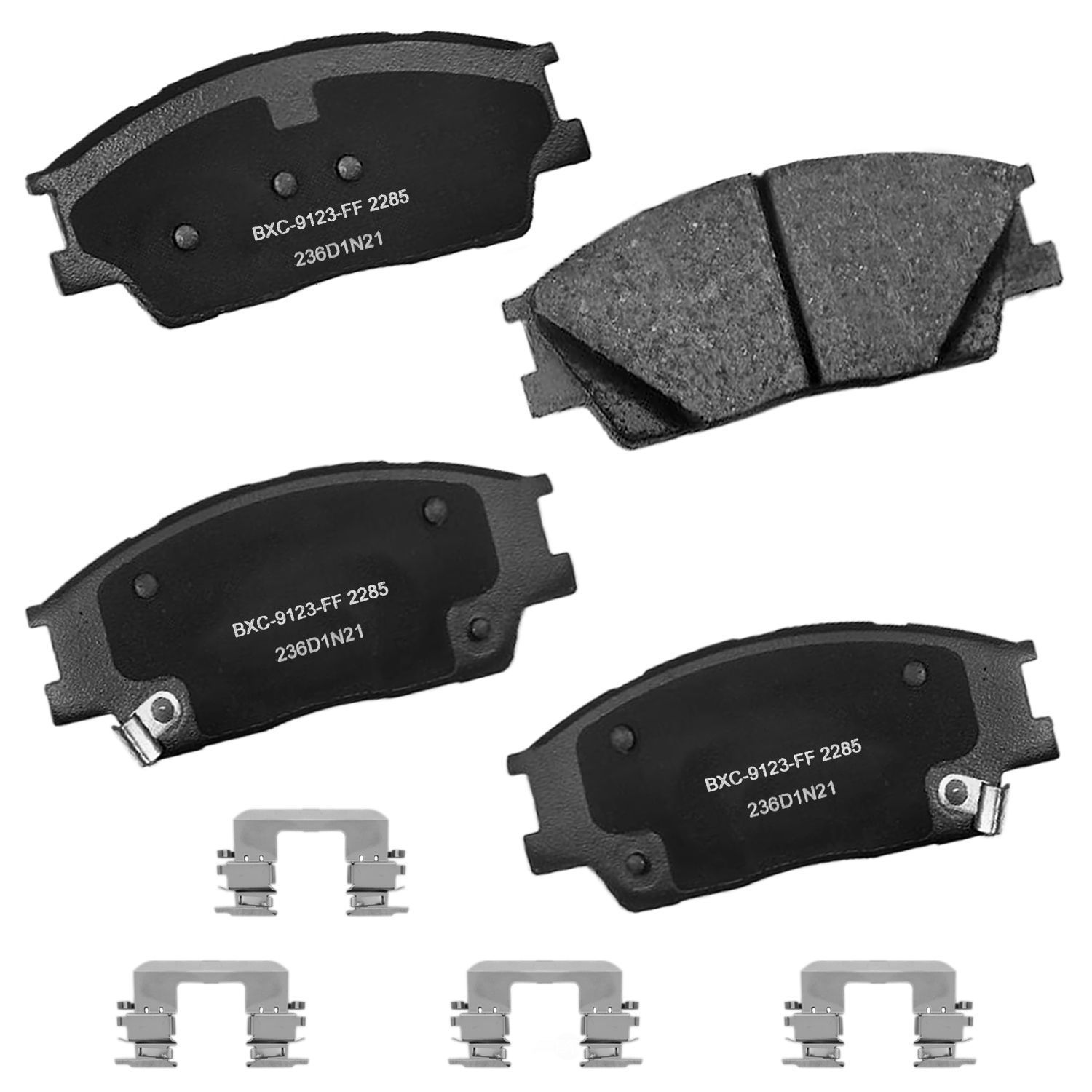 SBC2285 hyundai kia front ceramic brake pads sbc2285 2020 2026 1