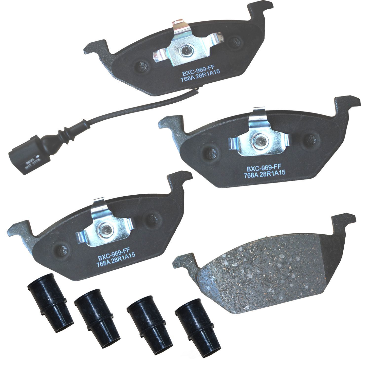 SBC768A audi seat volkswagen front ceramic brake pads sbc768a 1998 2014 1