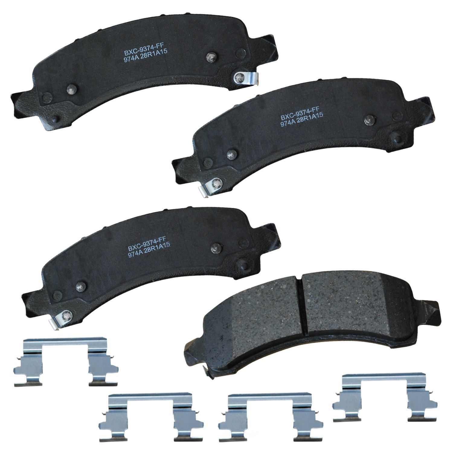 SBC974A cadillac chevrolet gmc rear ceramic brake pads sbc974a 2000 2014 1