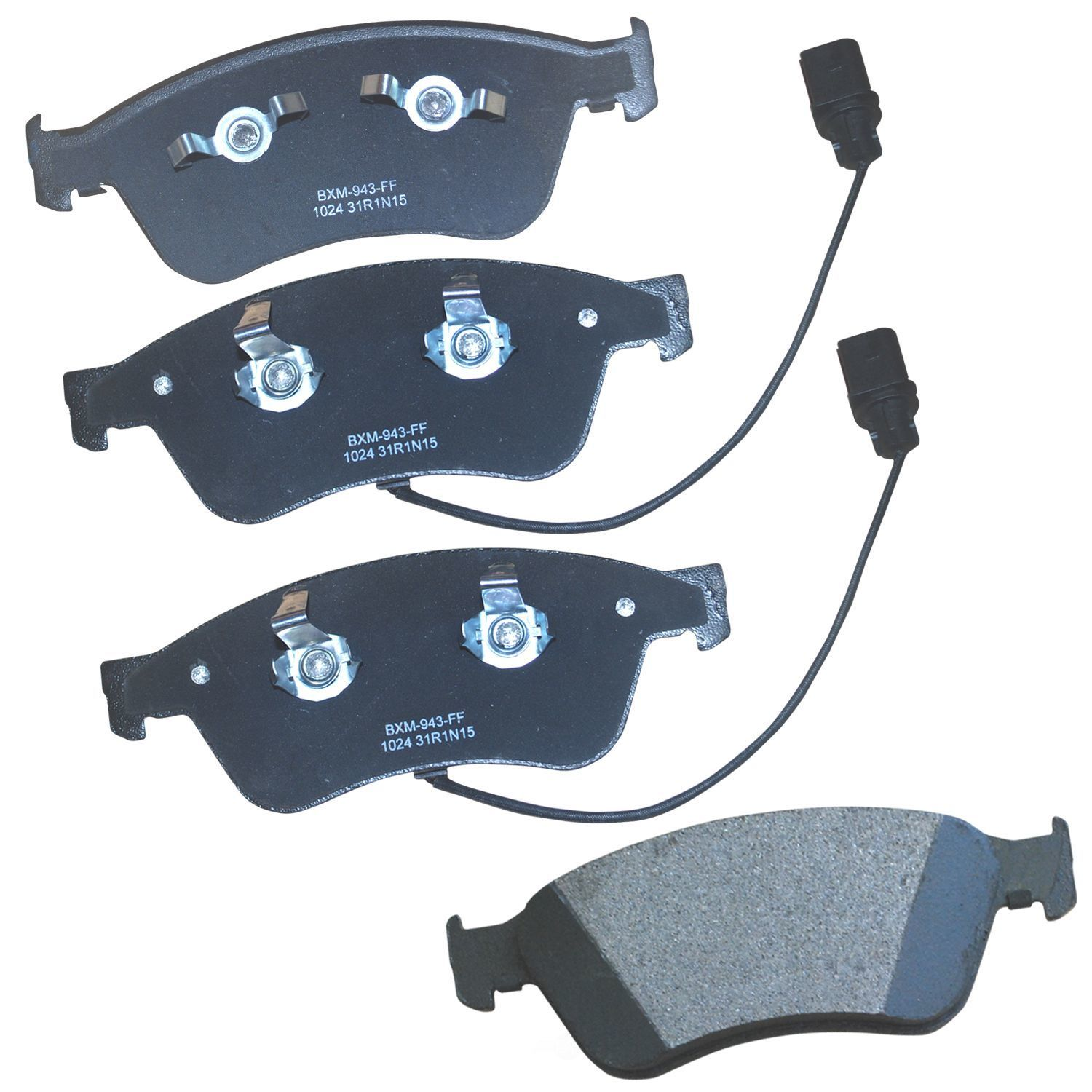 SBM1024 audi volkswagen front ceramic brake pads sbm1024 2004 2011 1