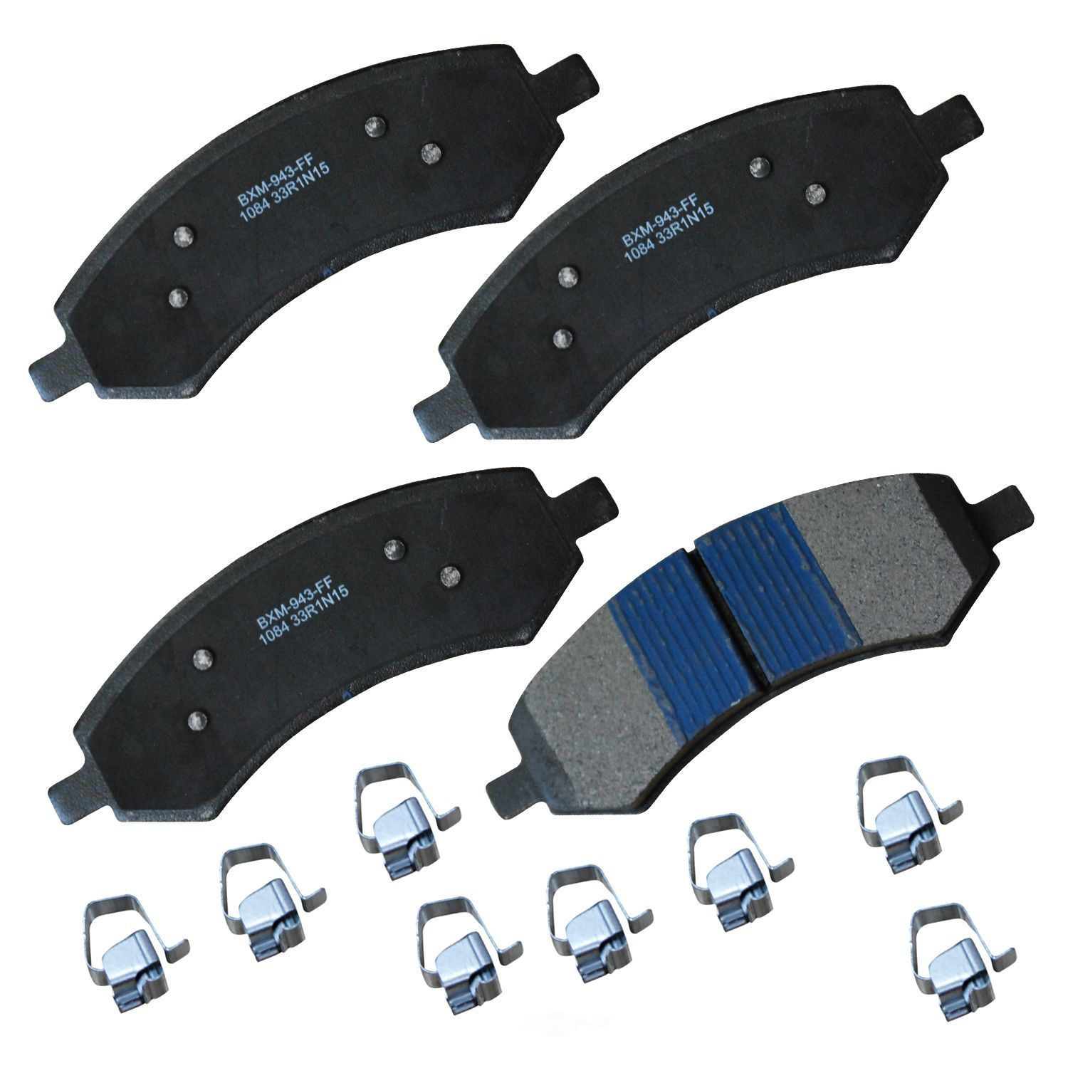 SBM1084 chrysler dodge mitsubishi ram front ceramic brake pads sbm1084 2005 2024 1