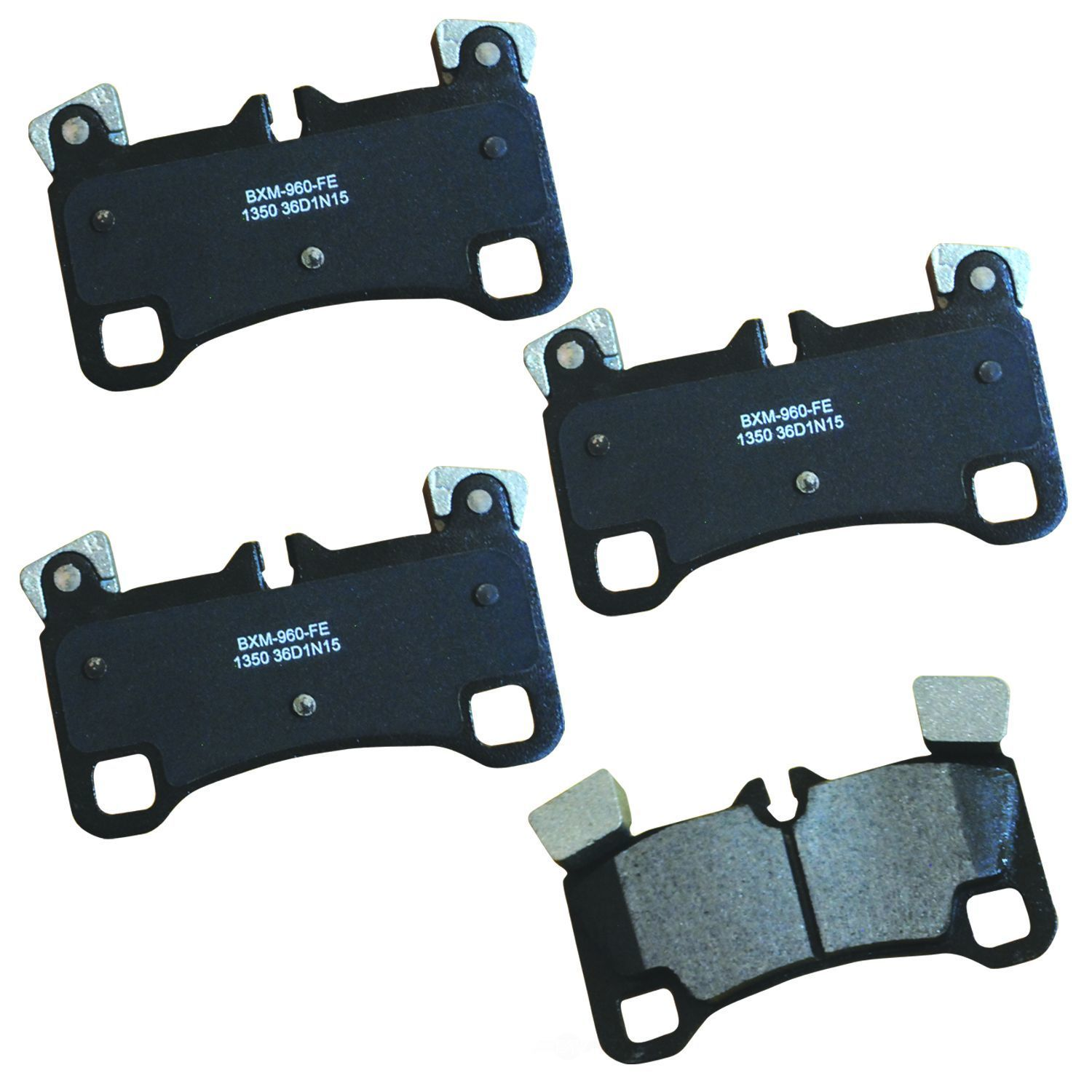 SBM1350 porsche rear ceramic brake pads sbm1350 2008 2010 1