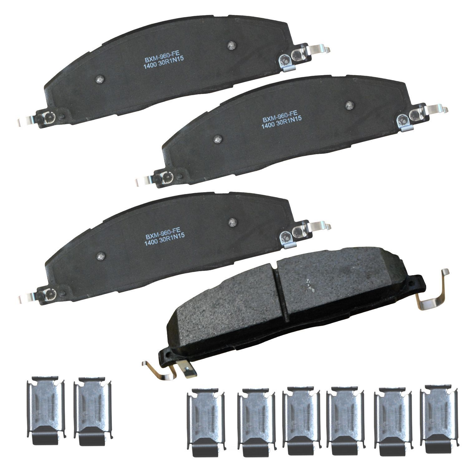 SBM1400 dodge ram rear ceramic brake pads sbm1400 2009 2018 1
