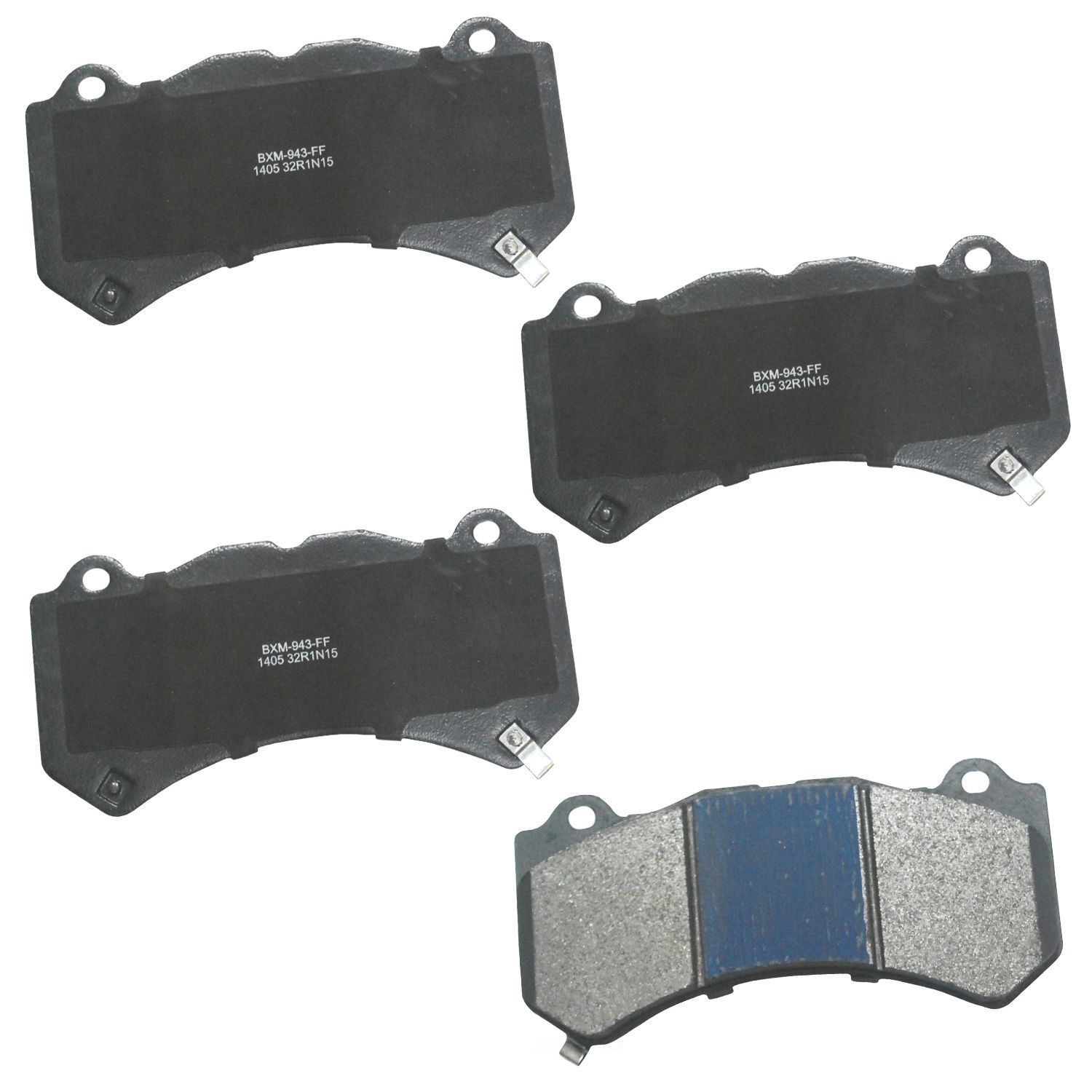 SBM1405 cadillac chevrolet dodge jeep rivian front ceramic brake pads sbm1405 2009 2026 1