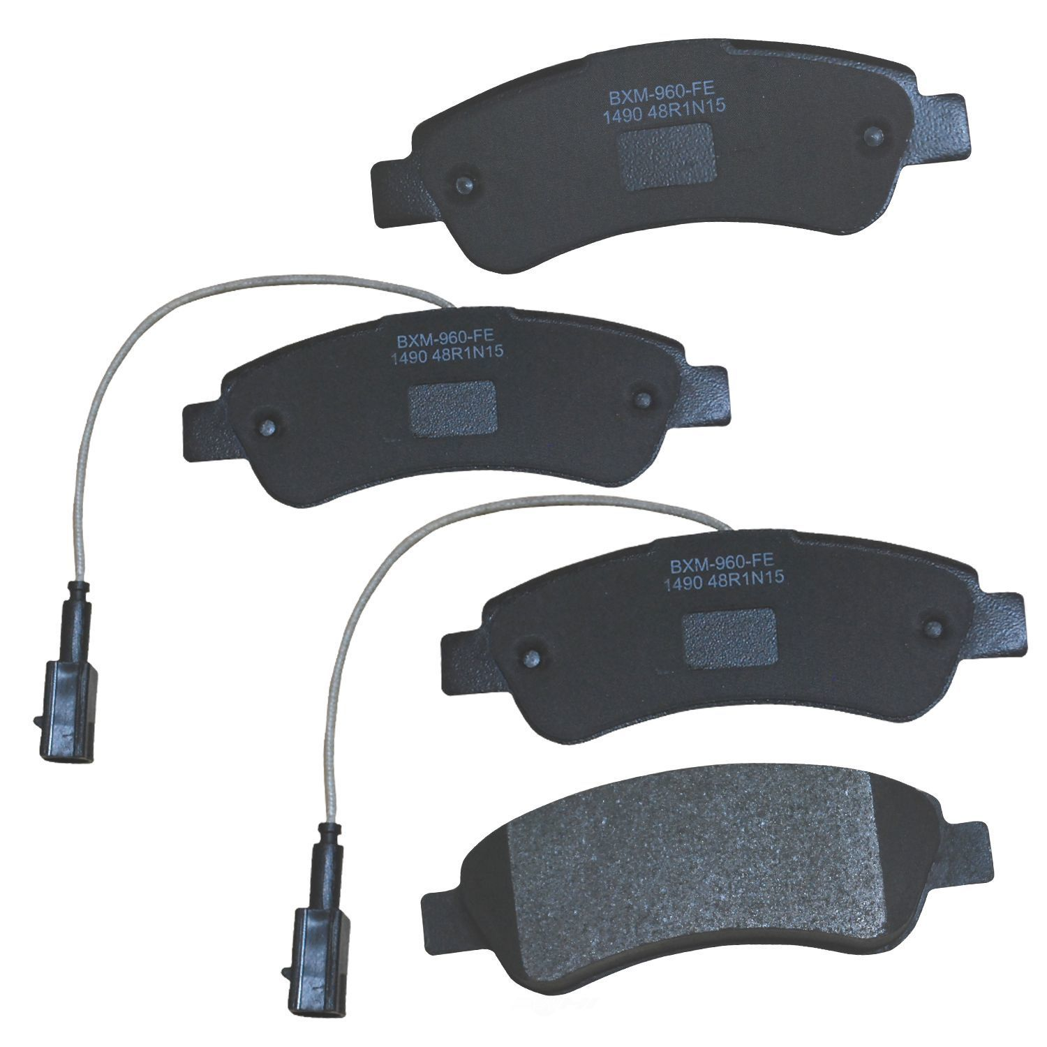 SBM1490 fiat peugeot ram rear ceramic brake pads sbm1490 2005 2021 1