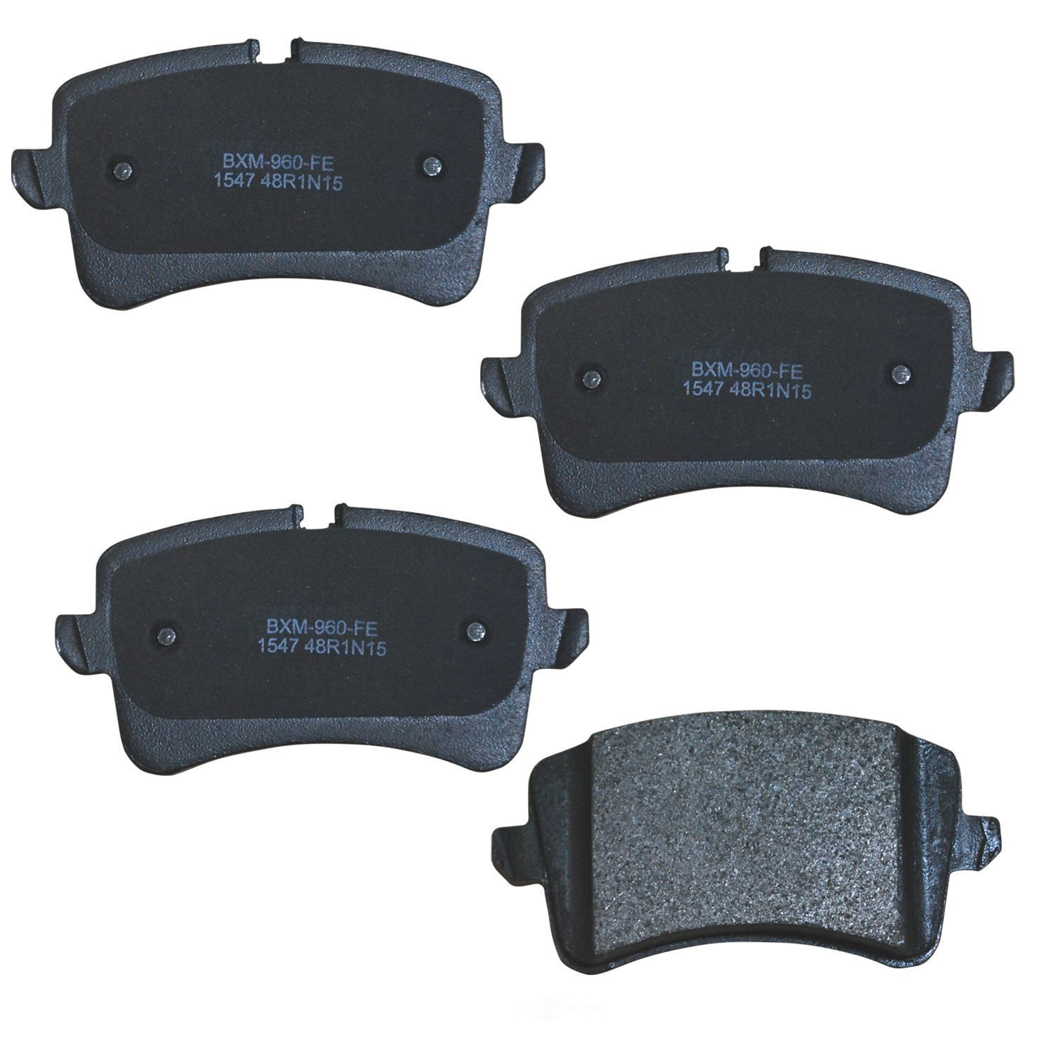 SBM1547 audi porsche rear ceramic brake pads sbm1547 2011 2025 1