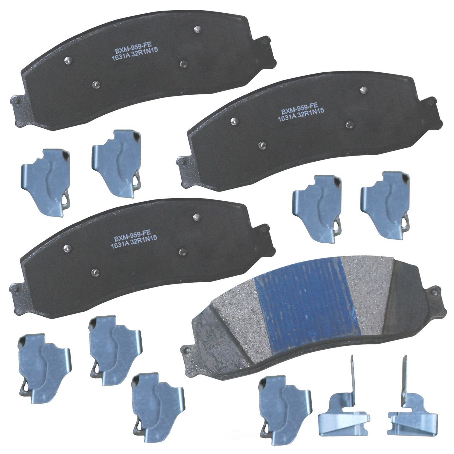 SBM1631A ford front ceramic brake pads sbm1631a 2005 2012 1