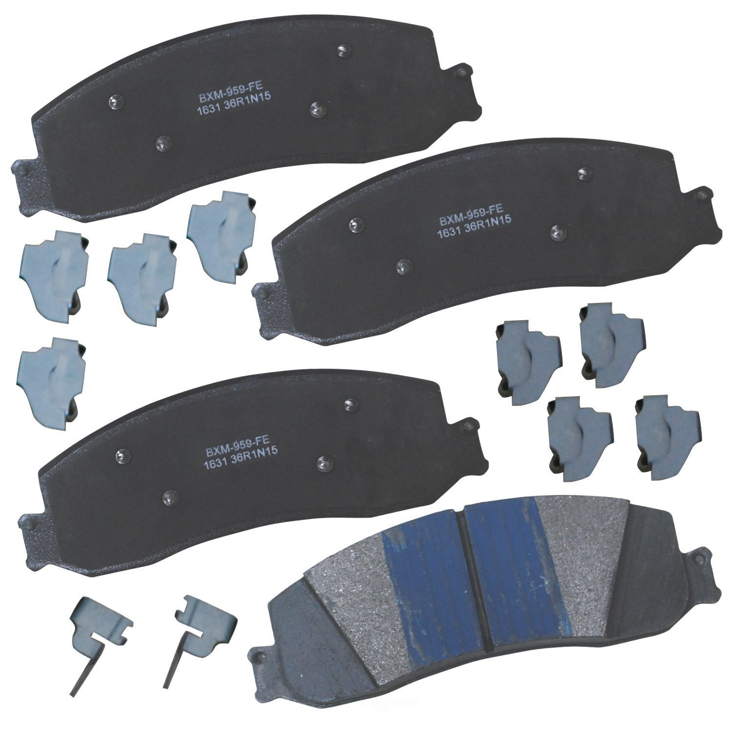 SBM1631 ford front ceramic brake pads sbm1631 2011 2013 1