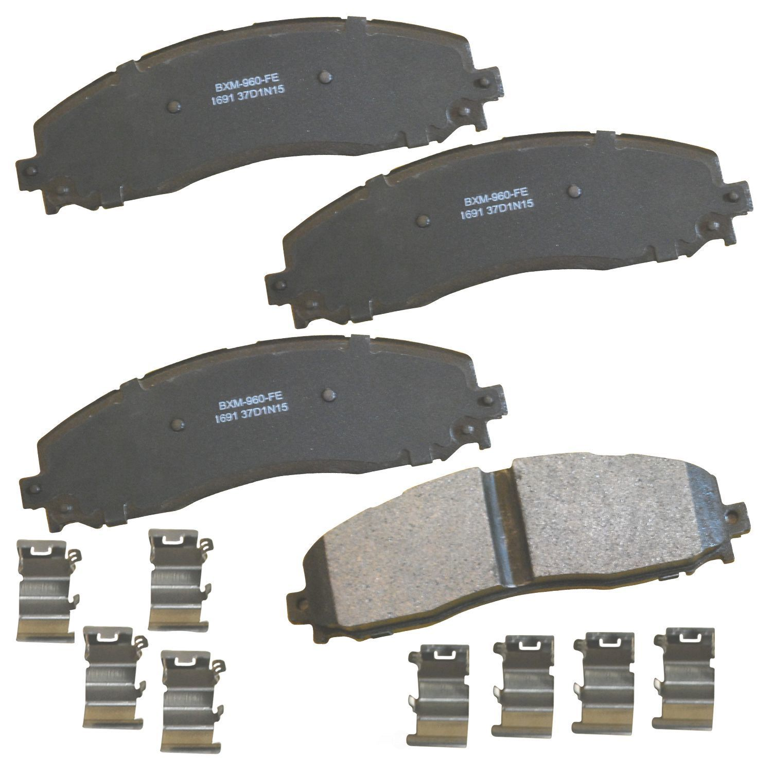 SBM1691 ford rear semi metallic brake pads sbm1691 2013 2022 1