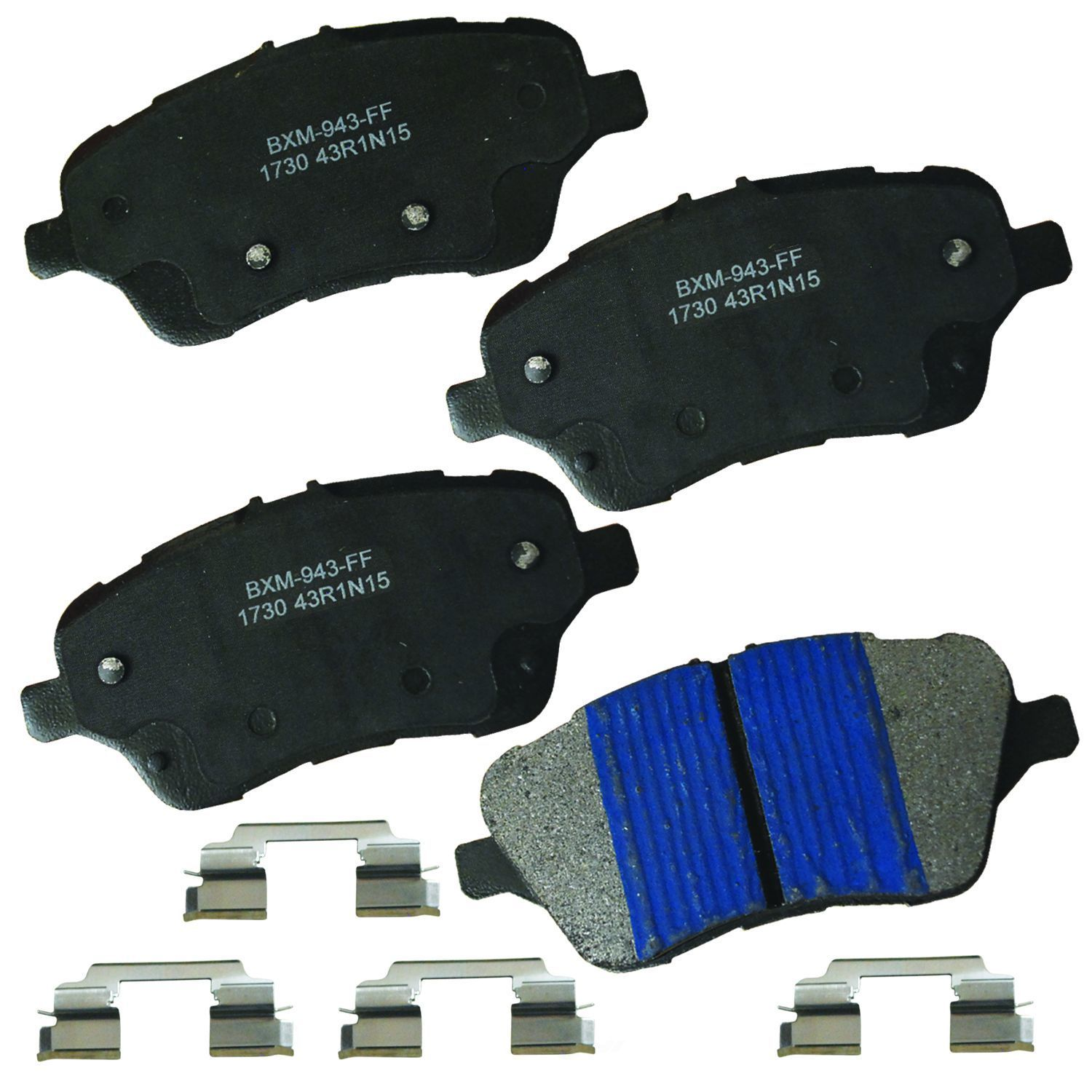 SBM1730 ford front semi metallic brake pads sbm1730 2014 2023 1