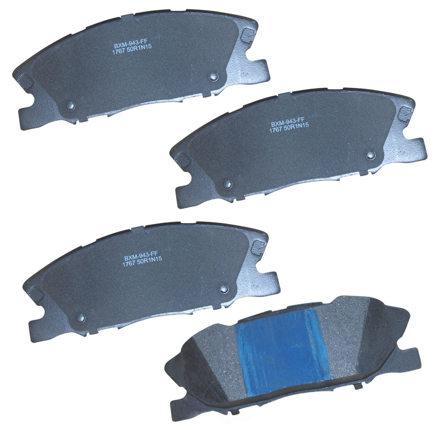 SBM1767 dodge front semi metallic brake pads sbm1767 2014 2023 1