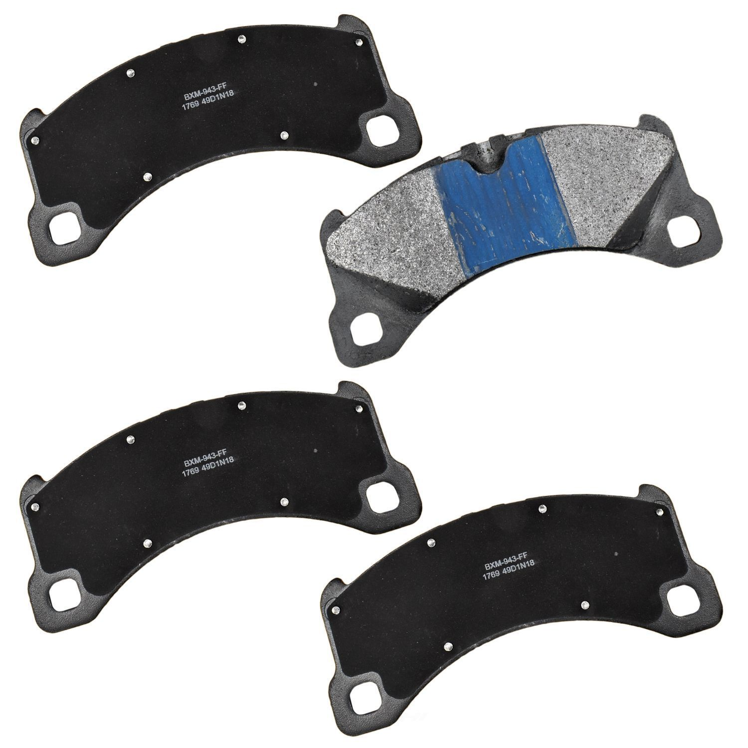 SBM1769 porsche front semi metallic brake pads sbm1769 2015 2023 1