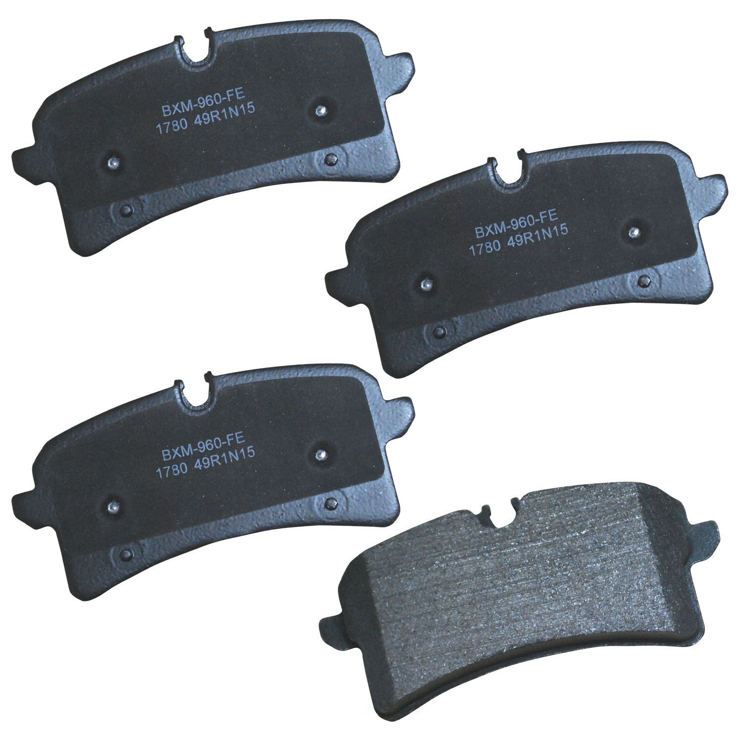 SBM1780 porsche rear semi metallic brake pads sbm1780 2016 2025 1