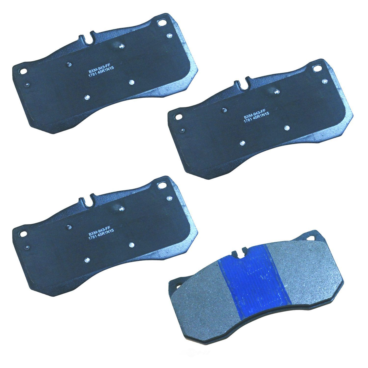 SBM1781 audi front semi metallic brake pads sbm1781 2015 2021 1