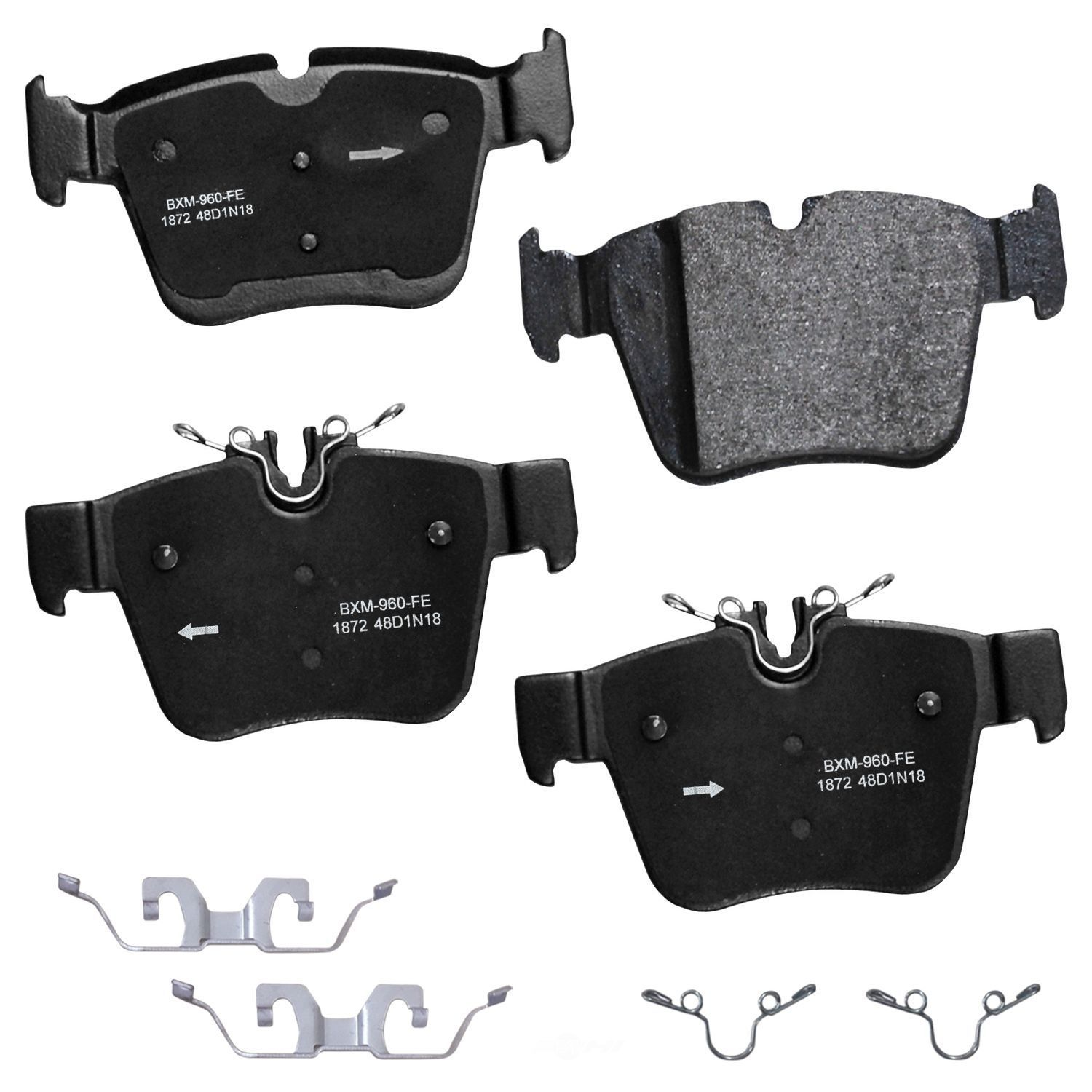 SBM1872 mercedes benz rear semi metallic brake pads sbm1872 2016 2023 1