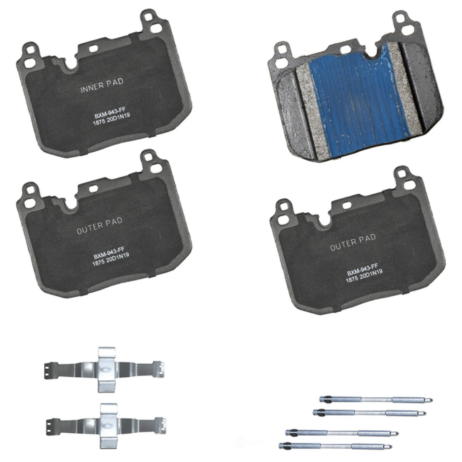 SBM1875 bmw mini front semi metallic brake pads sbm1875 2016 2024 1
