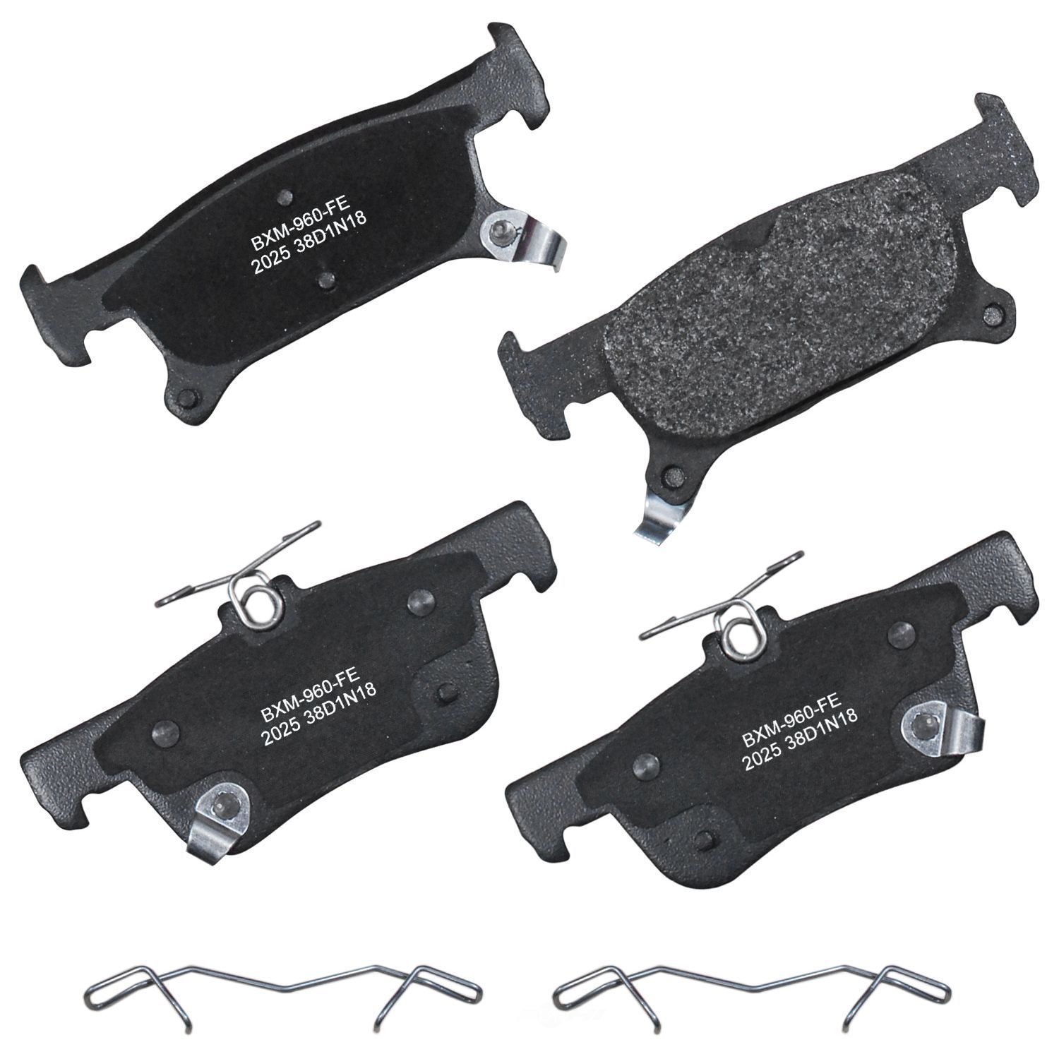 SBM2025 buick rear semi metallic brake pads sbm2025 2016 2020 1