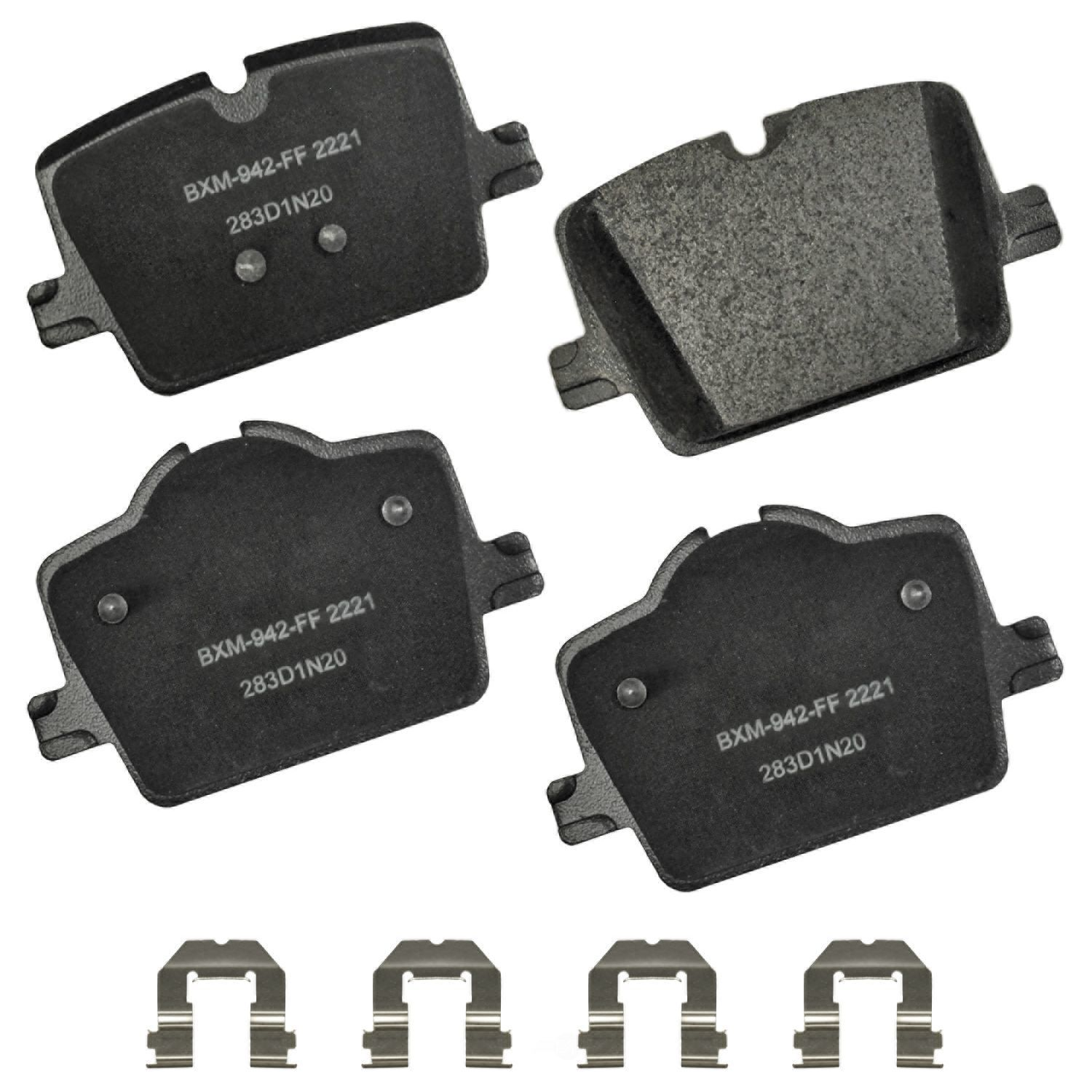 SBM2221 bmw toyota rear semi metallic brake pads sbm2221 2019 2026 1