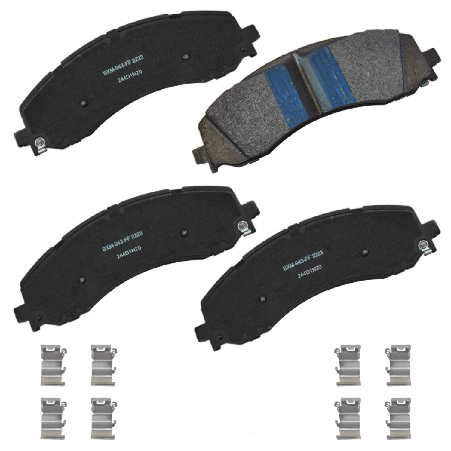 SBM2223 ram front semi metallic brake pads sbm2223 2019 2026 1