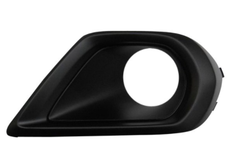 SUBARU FORESTER 2014-2018 — FOG LAMP BEZEL RH 2.5L LTD MODEL MATTE BLACK FITS 2014-16
