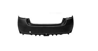 SUBARU WRX 2015-2021 — REAR BUMPER PRIMED/TEXTURED LOWER; W/O SENSORS; WRX/STI 2015-2021